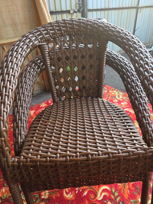 Садовая мебель. Кресла из ротанга