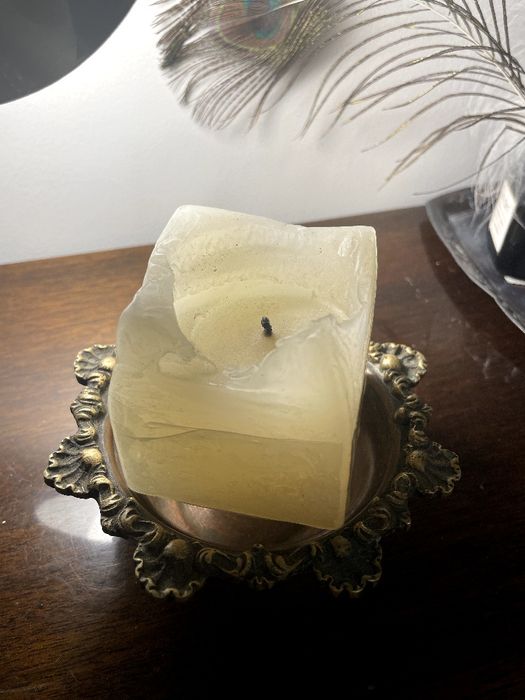 Подсвечник вазочка винтаж