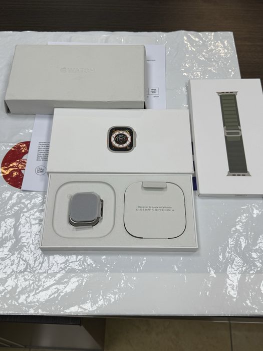 KATO НОВ Apple watch Ultra Cell EMAG 2024 Green