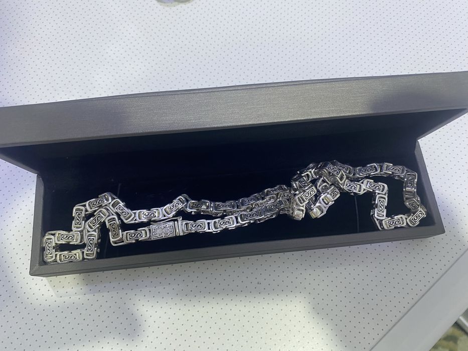 Продам цепь серебряная читайте описание