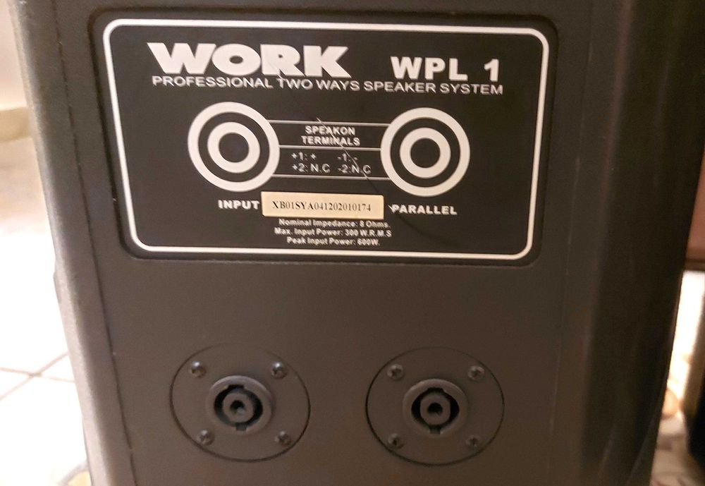 Boxe pasive sateliti topuri Work WPL 1 , 12