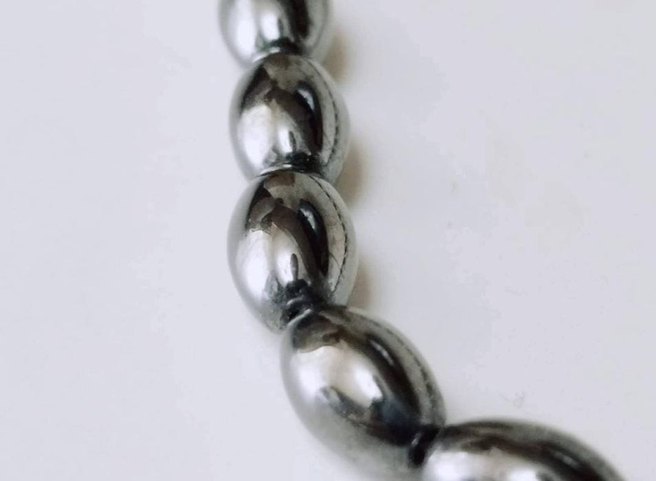 Rozariu (Tasbih) cu margele de hematit natural, copii