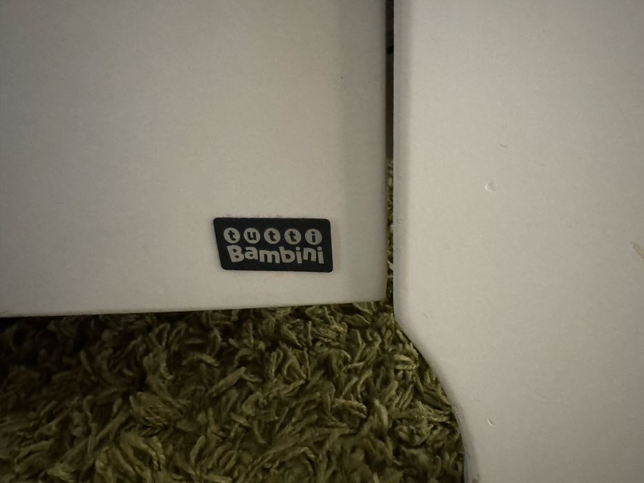 Pătuț bebeluși Tutti Bambini cu sertar - Reglabil pe înălțime