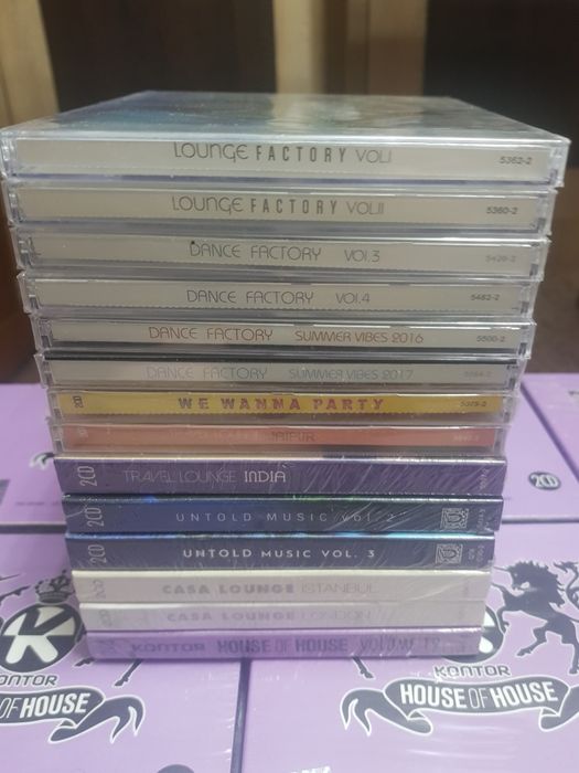 CD'uri sigilate House/Untold/Dance