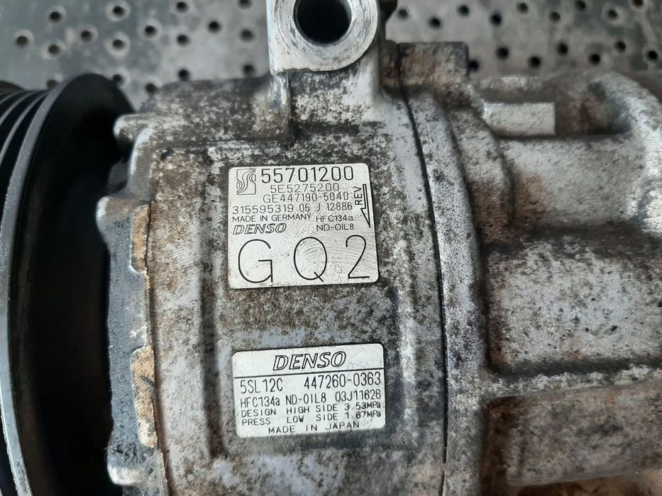 compresor clima ac 1.2b z12xep opel corsa d corsa c  447260-0363  55701200