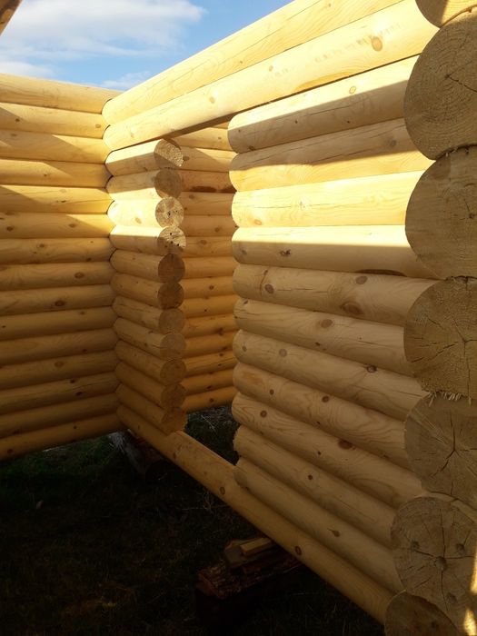 Баня оцилиндрованная