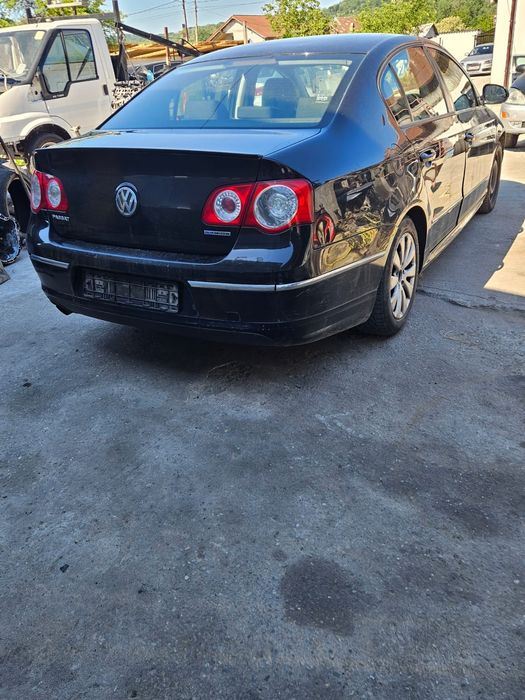 Kit R Line vw Passat B6 Lip Bara fata Spate Praguri culoare negru LC9X Sedan Berlina