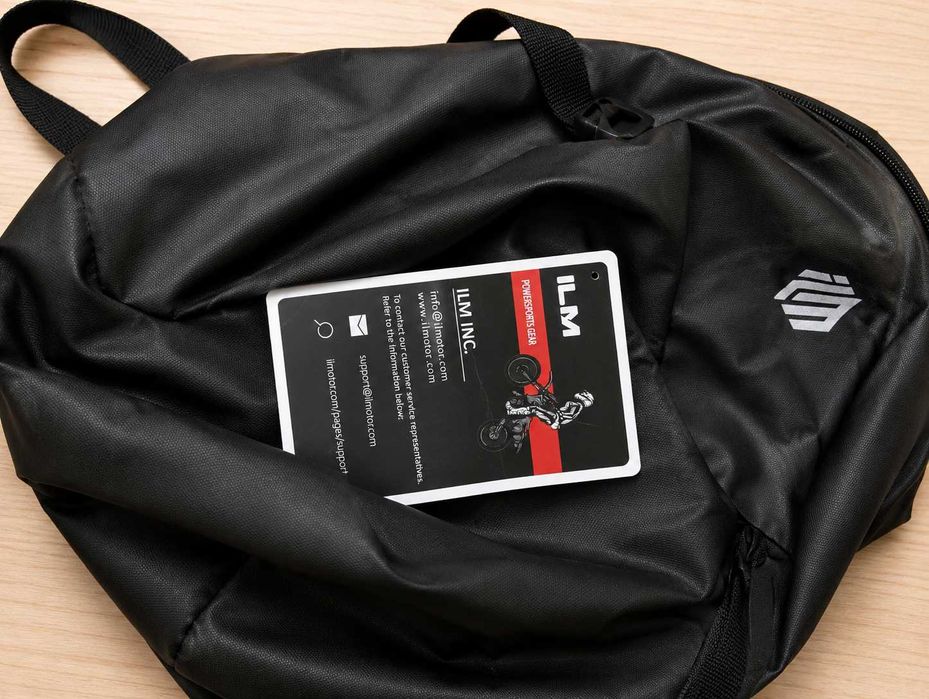 ILM мото раница за каска и екипировка / ILM Motorcycle Helmet Backpack