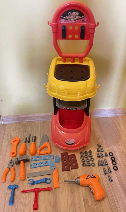 Количка за кукли, работилница, палатка, столче за кукли