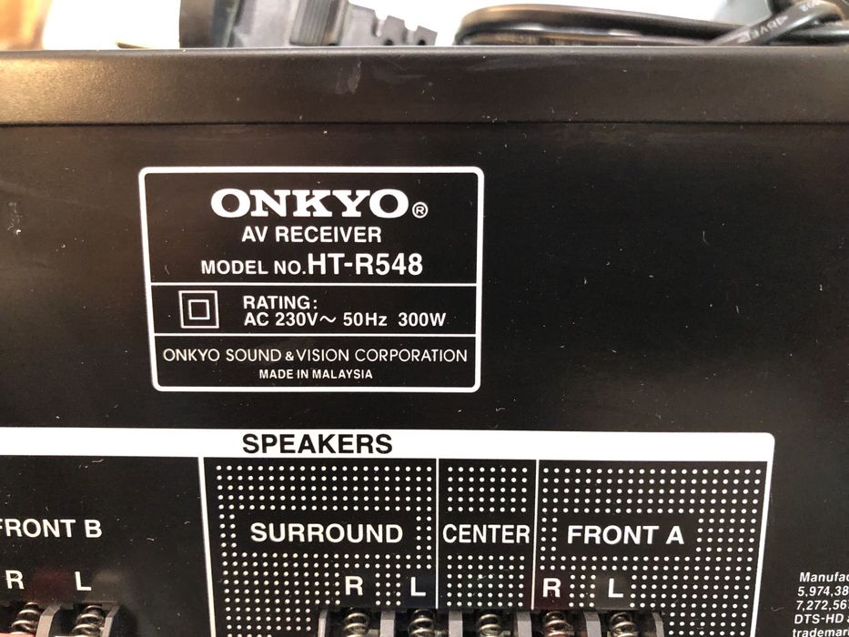 Onkyo HT-R548 resiver