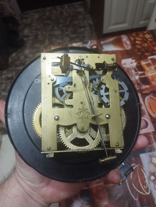 Ceas pendula de perete Junghans 1917 cu pendul