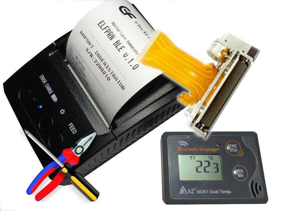 Service pentru imprimanta portabila termodiagrama ELFPRN-BLE