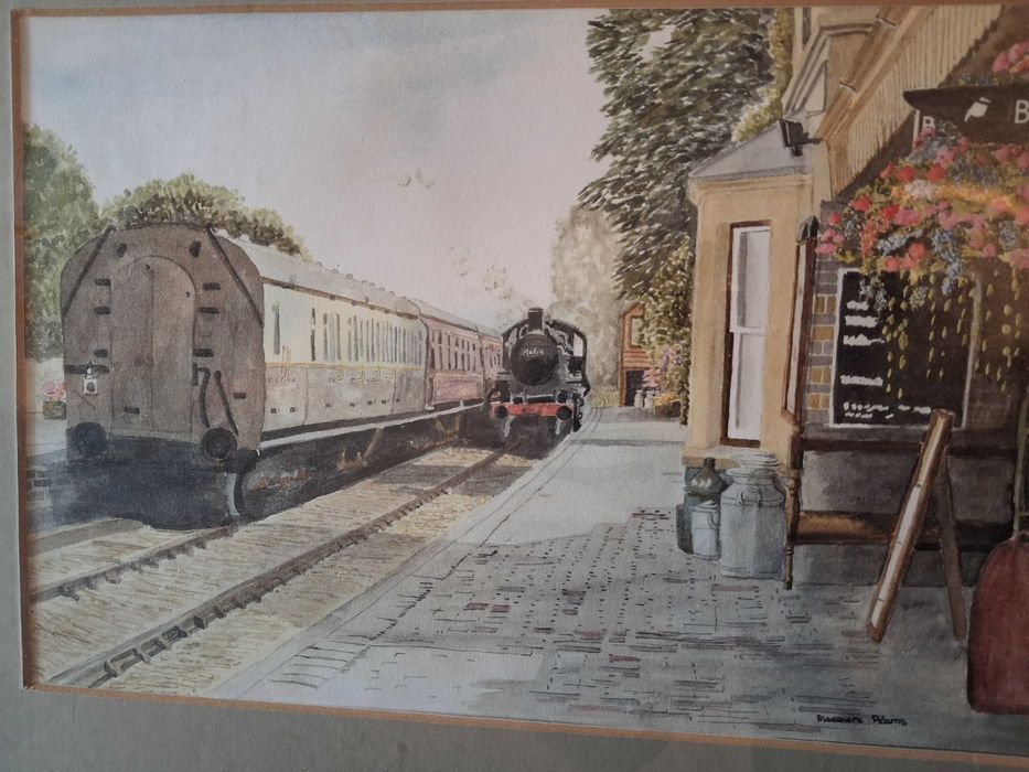 Картини маслени бой с подпис от художника