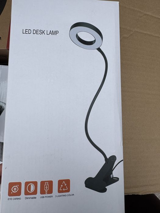 Лампа тип щипка