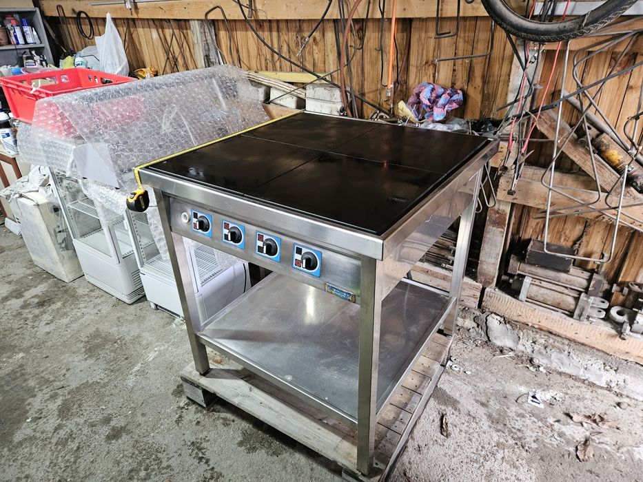 Електрически Котлон на база 4 плочи чугунени 40/40см. трифазен