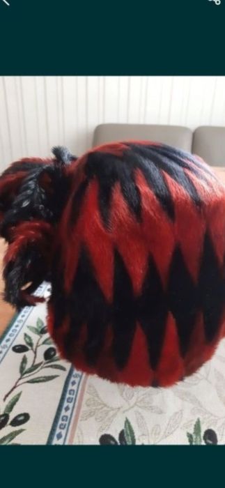 Новая женская шапка из нерпы