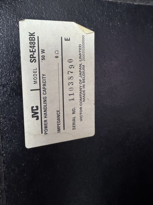 Vand Boxe Stereo JVC