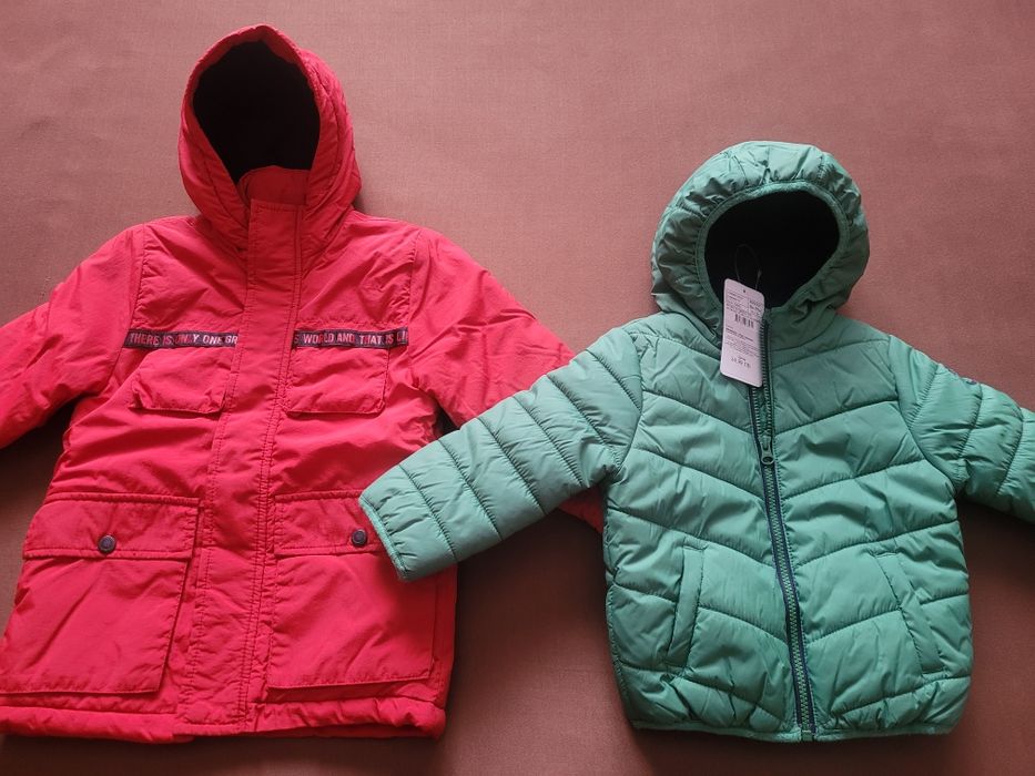Детско яке зимно за 5 и 2 годишно