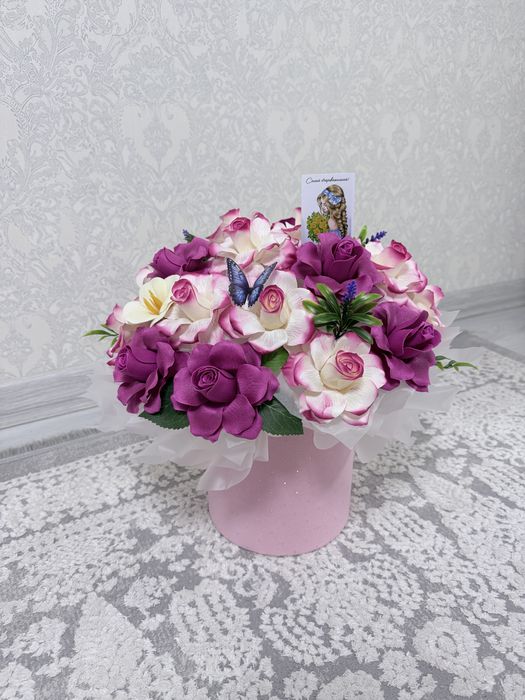 Букет мыльных роз