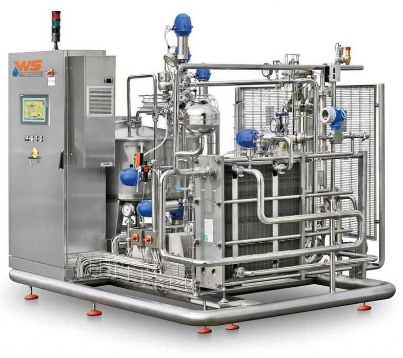 Пастеризатор охладитель от 5000л/ч (Молоко, Сок, Напитки, Мороженое)