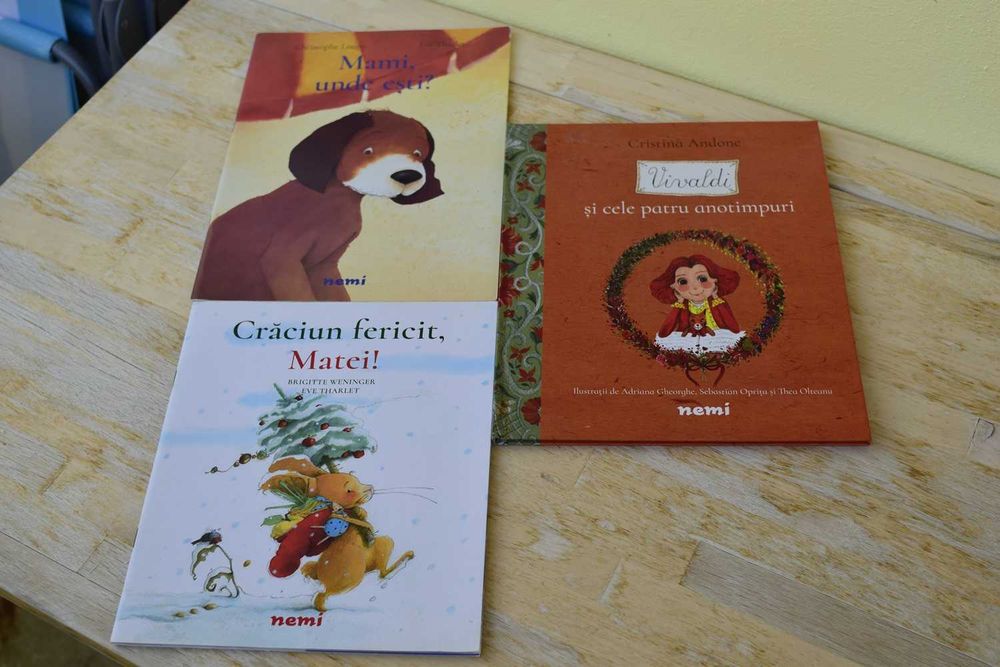 Carti Copii - Mami unde esti , Craciun Fericit Matei, Vivaldi NEMIRA