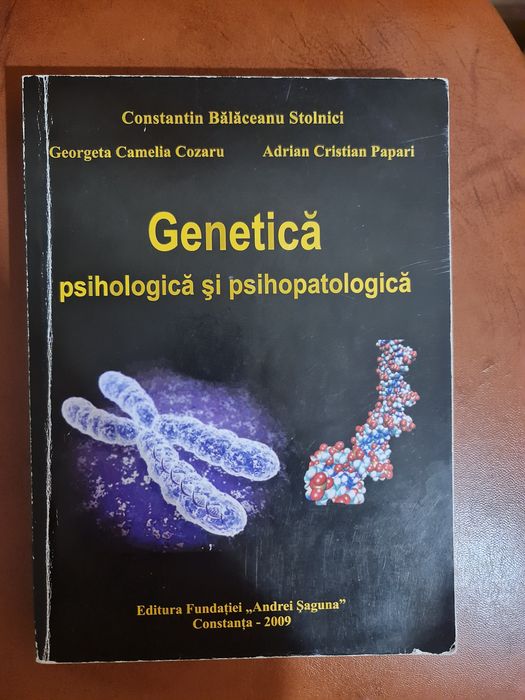 Genetica psihologica și psihopatologica - Constantin Balaceanu Stolnic