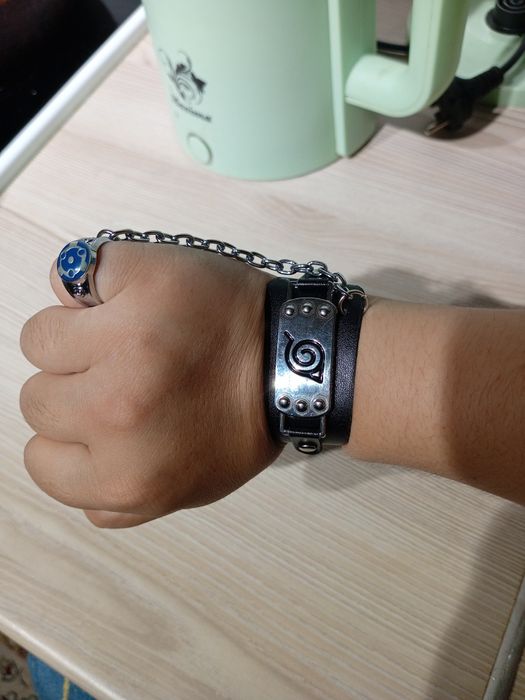 Наруто браслет с кольцами, есть Наруто кулоны