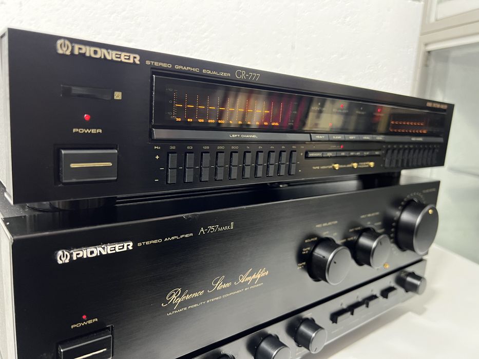 Vand amplificator Pioner A-757 MARK II si egalizator Pioneer GR-777