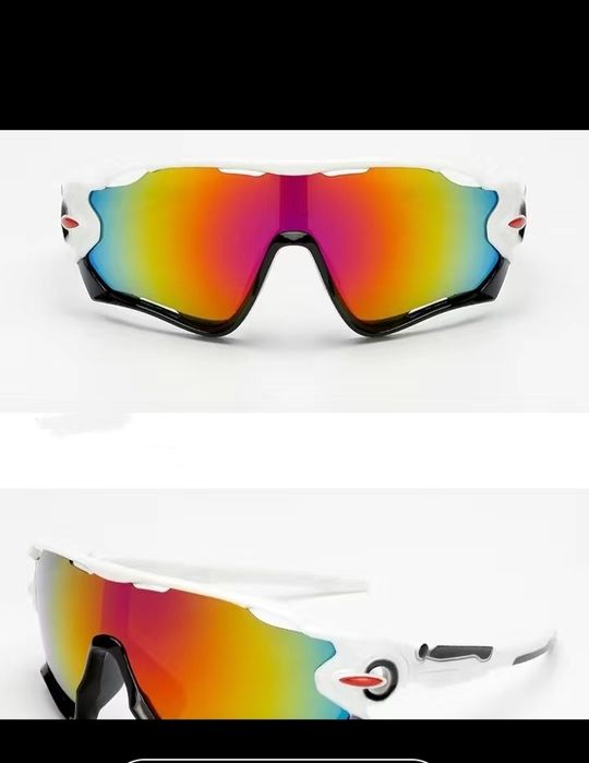 Теплый бафф и очки