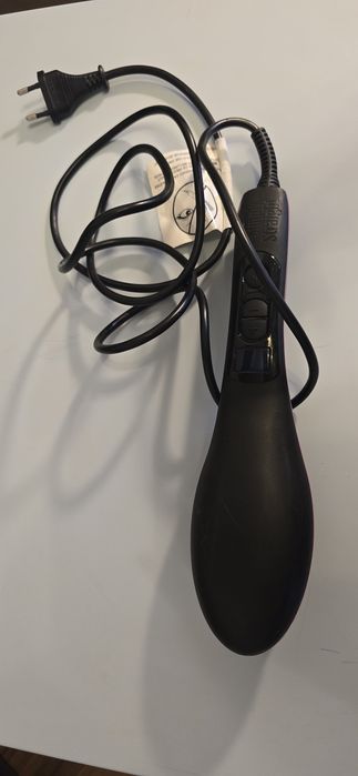 Perie ceramica indreptat parul Simply Straight LCD cu tepi 3D ionici