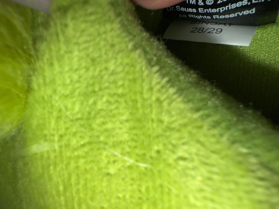 топли детски пантофки Grinch 28-29 номер