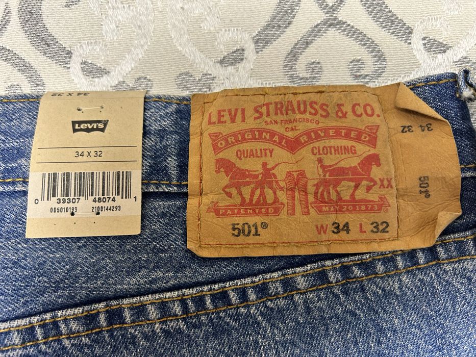 Джинсы Levis 501 original
