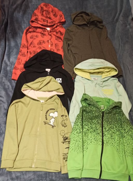 Set de bluze de trening, marimea 122