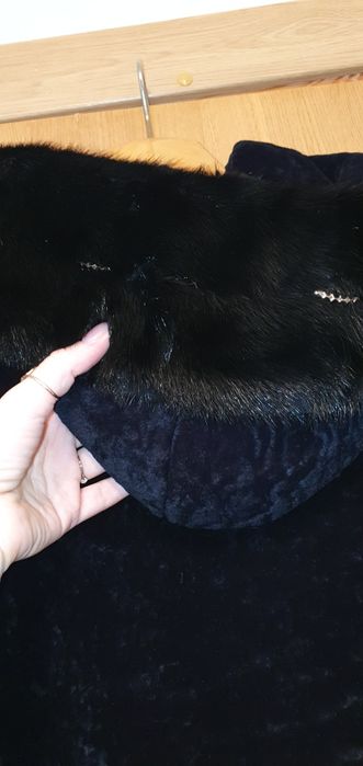 Шуба стриженный каракуль