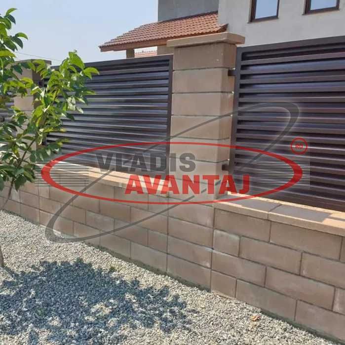 Bolțari 40x20x16 - 20x20x16 și capace gard Gama Rivago si Robusto