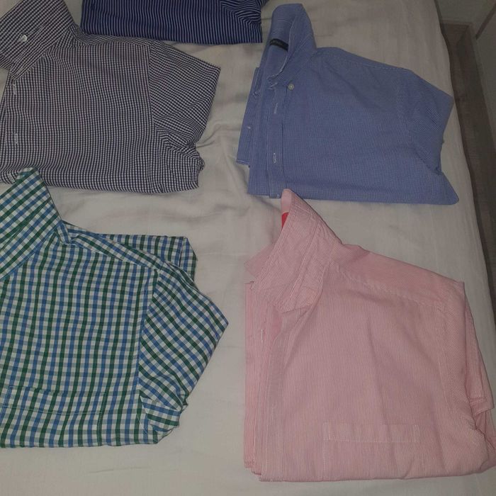 Set 7 camasi C&A, marimea L, diverse modele