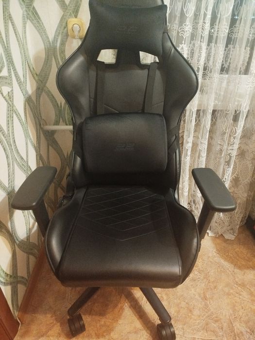 Игровое кресло кожаное