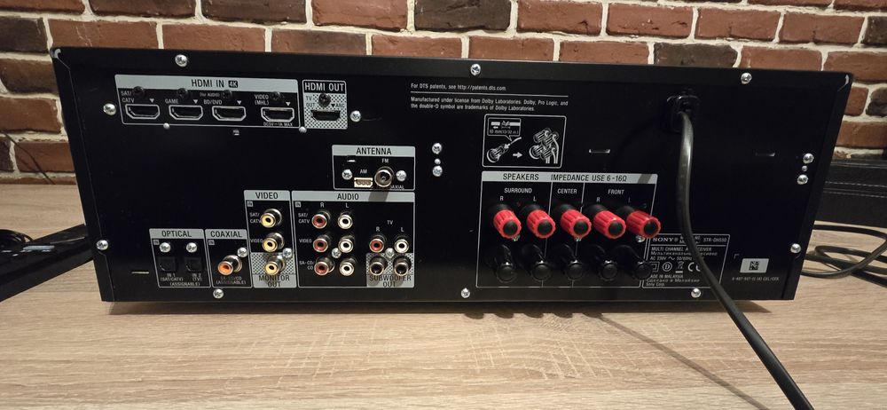 Receiver Sony 4K STR-DH550, 5.2 canale