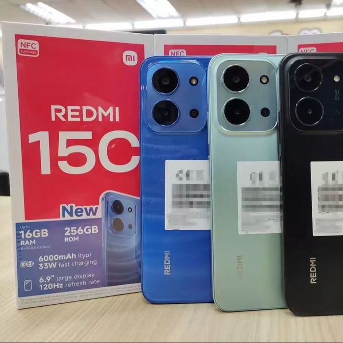 New! Новый! Xiaomi Redmi 15C (4/128Gb | 4/256Gb | 8/256Gb) | Dostavka