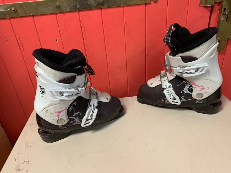 Clapari ski schi copii Salomon marime EUR:28.5 Mondo:18 240mm