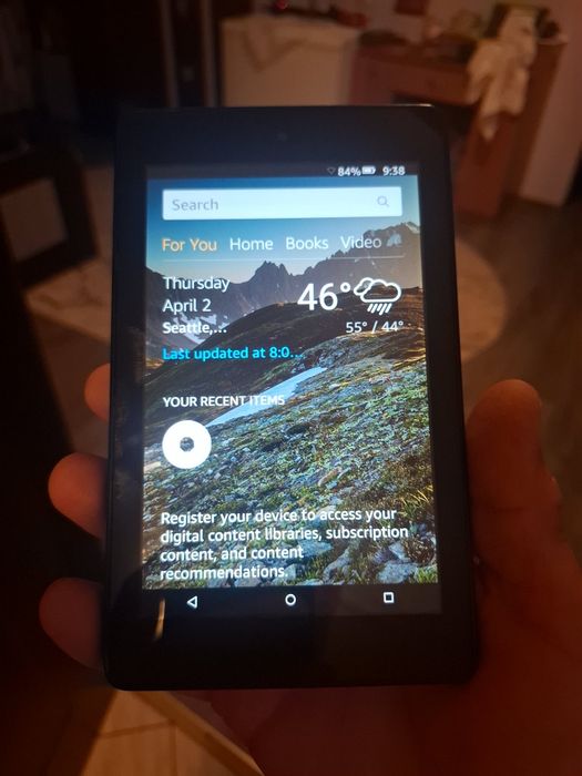 Tableta pentru copii Amazon Fire,display 8" stare buna