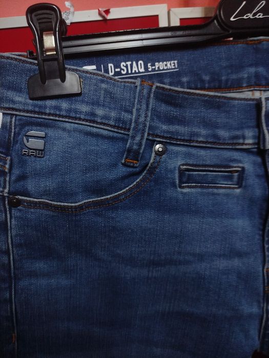 Момчешки юношески дънки G-Star Raw D-Staq  152 , 176  W26 , W28 нови