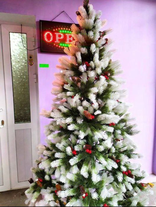 Ёлка гелиевая на 100% гирлянда в подарок