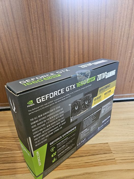 Gtx 1660 super Zotac cu FOLIE pe ea
