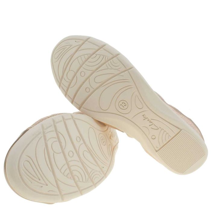 %ПРОМО%до 30.12! CLARKS № 36/37 – Дамски балеринки ест кожа ROSE & GO