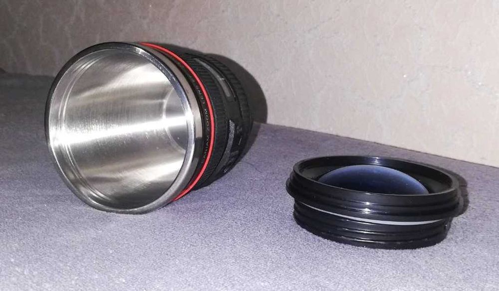 Термос чаша тип фотообектив EF 24-105