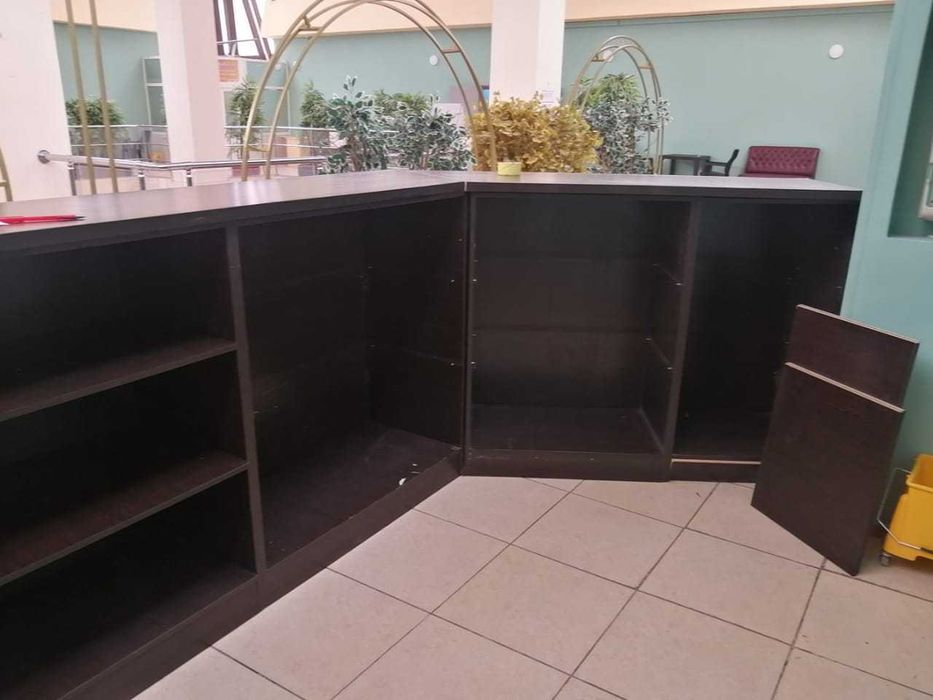 Угловая барная полка