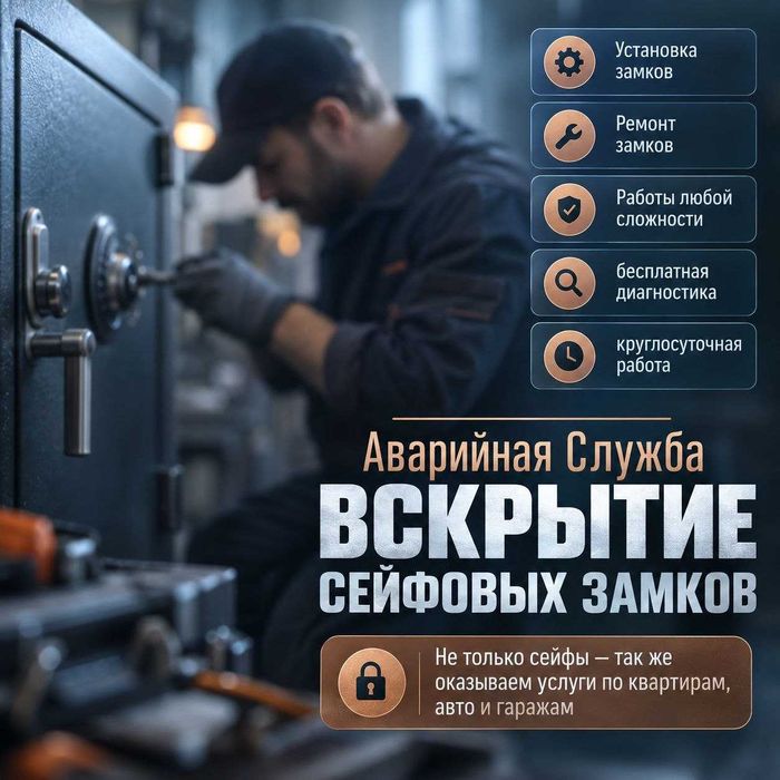 Вскрыть сейф:восстановление кода:ключи:замена замка сейфа:ремонт:дверь