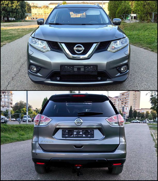 Nissan X-Trail, 2016 , 7 locuri, diesel, 130 CP, Piele, Trapa, FULL