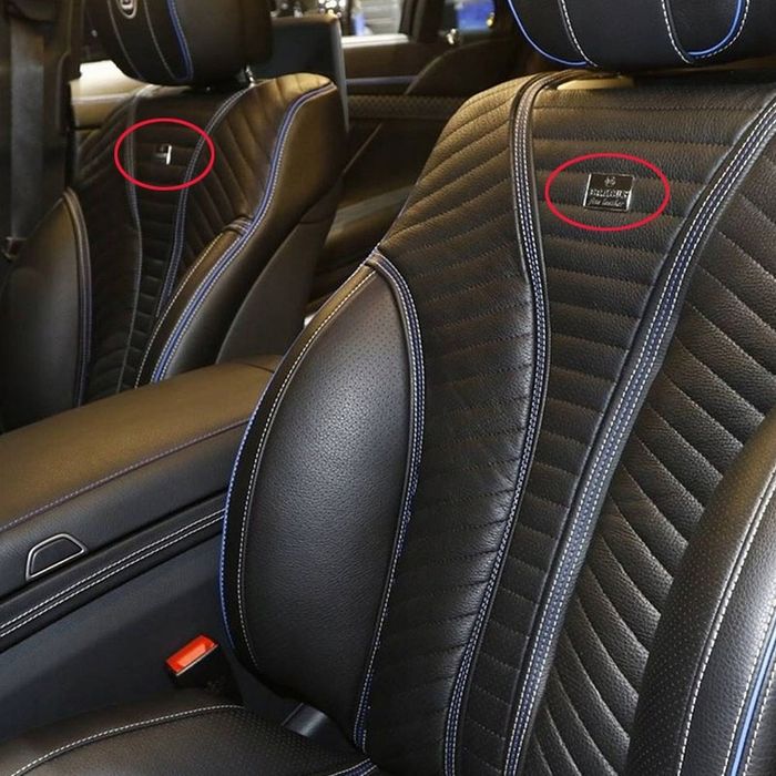 Емблема Bprabus Брабус за седалки на Мерцедес